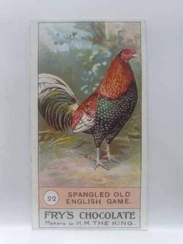 Frys pure cocoa card fowls - frys,