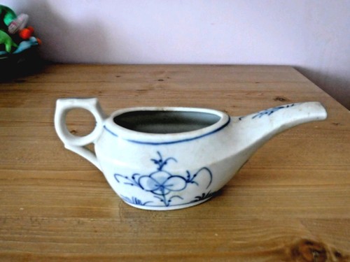 Blue onion porcelain invalid - blue,