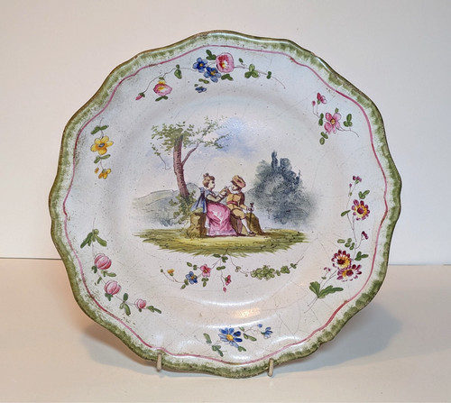 Veuve perrin faience - perrin, plate