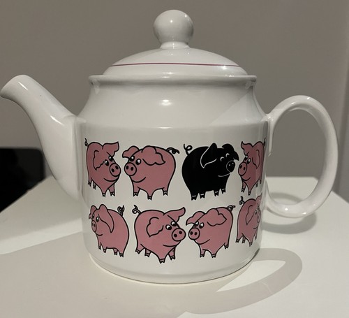 Vintage sadler pig teapot - pig,