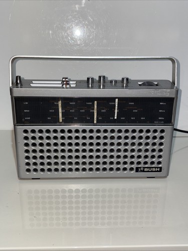 Vintage bush brand - brand, portable