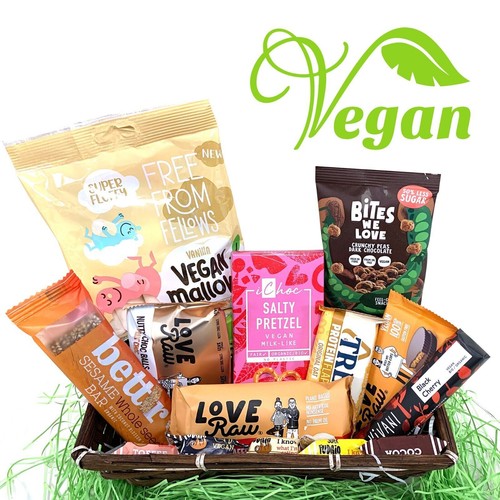 Vegan gift hamper basket box - hamper,