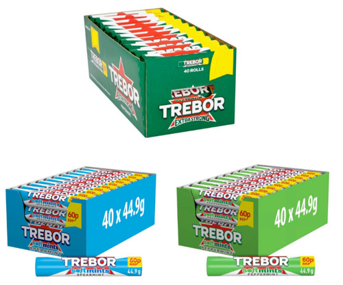 Rolls trebor softmints - 40,