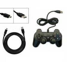 3-Meter USB to Mini USB Cable - Charging Cord Compatible with Camera, PS3 & MP3