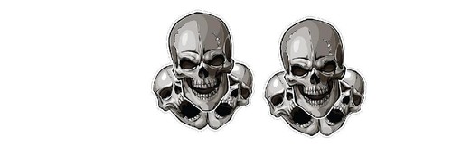 Skull decals harley - skull,