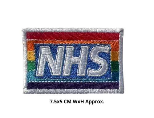Nhs rainbow embroidered - rainbow,