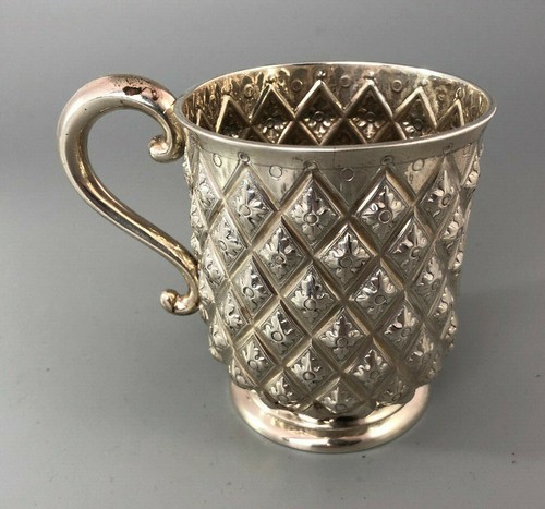 Victorian silver christening - victorian,