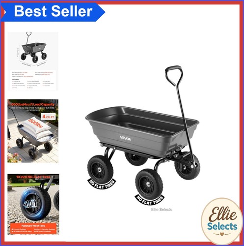 Garden cart dump wagon - wagon, 600lb