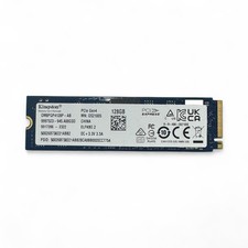 Kingston 128GB PCIe Gen4 NVMe M.2 2280 SSD – Ideal for Laptops & Desktops