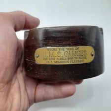FROM THE TEAK OF H.M.S. GANGES