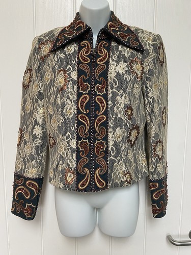 Anoushka embellished lace - g,