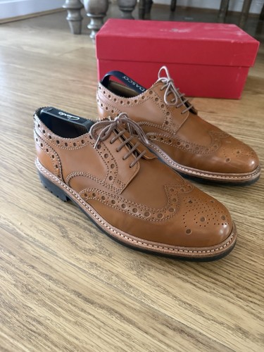 Mens grenson tan leather - mens,