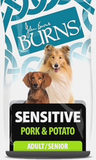 Burns Sensitive Pork and Potato Hypoallergenic Adult Dog Food 12kg