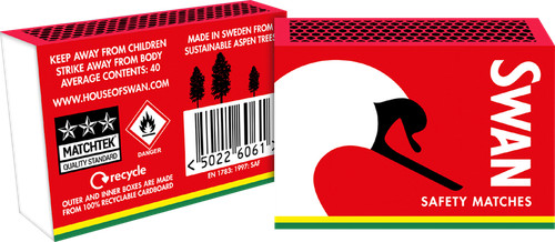 Swan safety matches - safety,