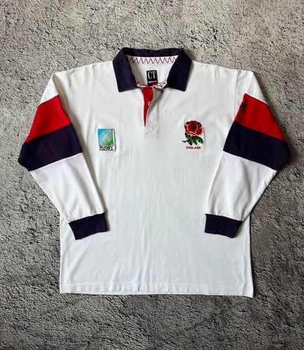 Vintage england rugby shirt - england,
