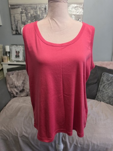 Ladies pink vest - vest, l