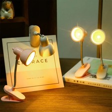 Bookmark Mini Book Light Writing Stand Notebook Reading Lamp LED Clamp  Bedroom