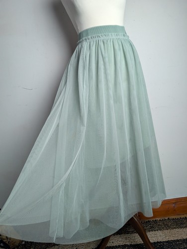Midi maxi mint pistachio - h&m, mint/pistachio
