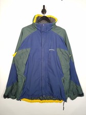 Sprayway Gore-Tex XCR Jacket Size Large Oversied Men's Blue Green Rain Coat