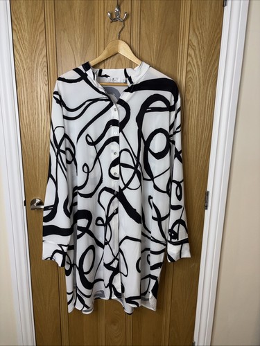 Box oversized squiggle print - 2,