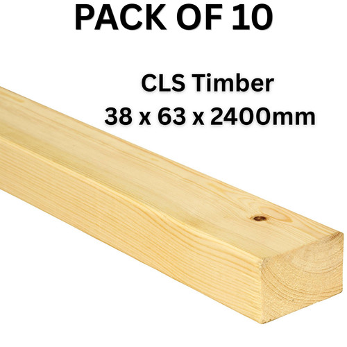 Cls studwork timber 38x63mm - timber,
