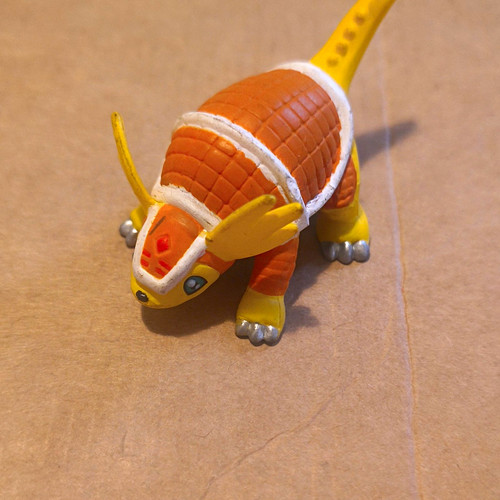 Vintage digimon armadillo mini - vintage,