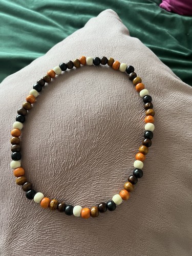 Wooden bead unisex chunky - bead,