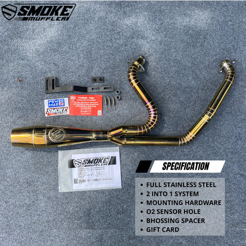 Smoke exhaust fit - exhaust,