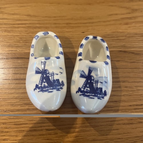Miniature porcelain clog - miniature,