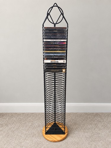 Tall black metal - cd, storage