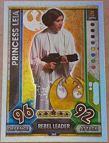 265 princess leia - princess, topps