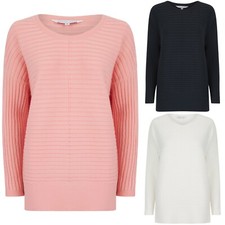 Womens Long Ribbed Knitted