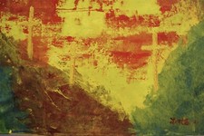 painting on canvas  39” X