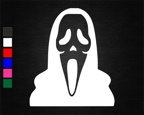 Scream horror vinyl decal - vinyl,