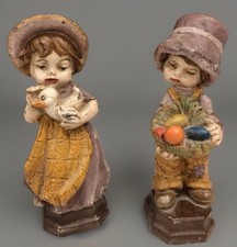 Wax Dolls Boy & Girl 4”