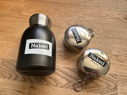 Mini metal flask - &, collapsible