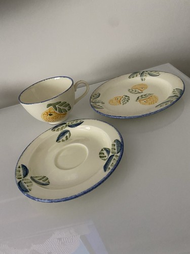 Poole pottery orange cup - poole,