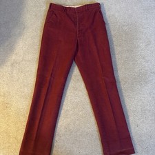 Hackett  Men's Red Moleskin