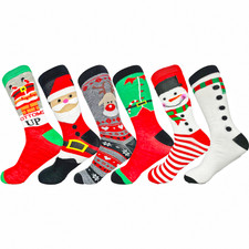 Mens Ankle Socks Xmas