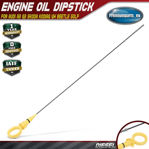 Engine oil dipstick for audi - engine,
