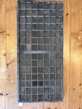 GORGEOUS trinket drawer WALL UNIT shelf thimble display tray miniatures WOODEN