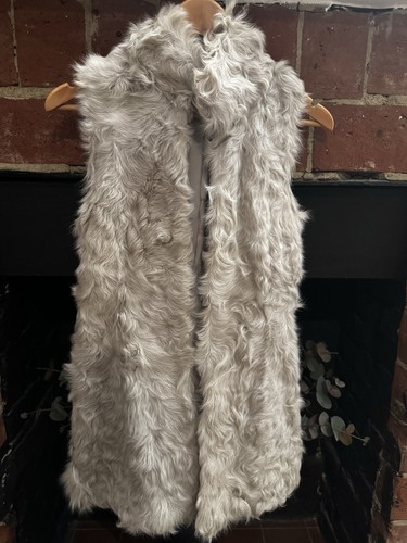 Sheepskin gilet waistcoat - gilet,