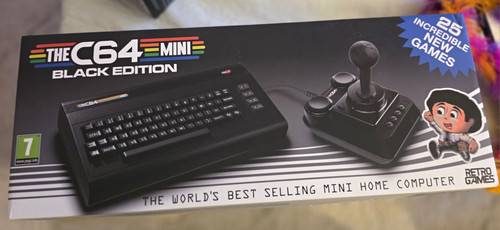 Retro games thec64 mini black - thec64,
