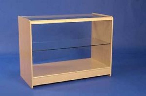 Glass maple display showcase - maple,