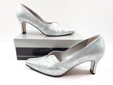 Saatchi Heels Turquoise Silver