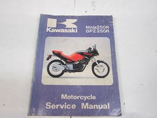 KAWASAKI GPZ250RE1/E2 USED OE WORKSHOP MANUAL 99924-1066-01