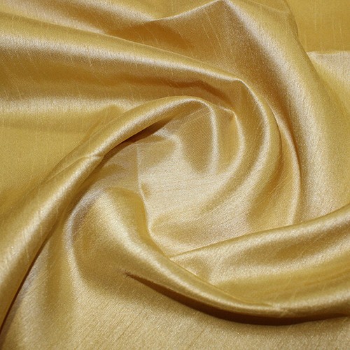 Shantung satin fabric gold - -,