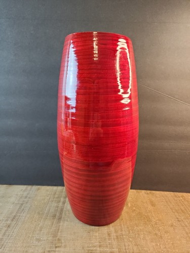 Vintage spun bamboo red - 12",