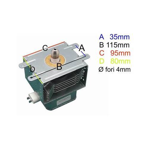 Magnetron microwave oven for
