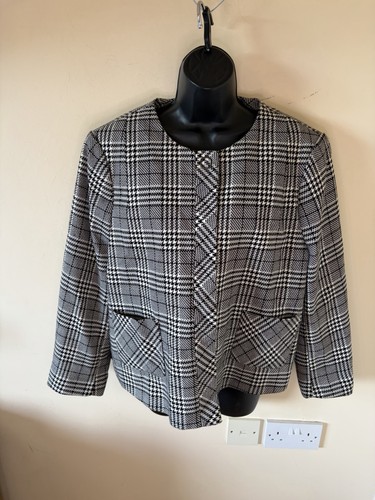 Black white dogtooth - black/white, check
